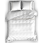 Cascina Colorini Dekbedovertrek Divina Wit/Zand - Egyptisch Percale Katoen