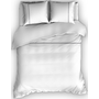 Cascina Colorini Dekbedovertrek Divina Wit/Antraciet - Egyptisch Percale Katoen