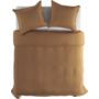 Yellow Dekbedovertrek Uni Cognac Bruin - Percale Katoen