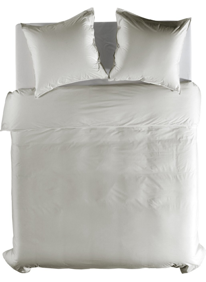 Dekbedovertrek Uni Tender Lichtgrijs - Percale Katoen