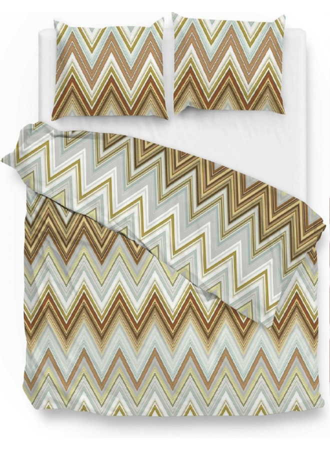 ZO! Home Dekbedovertrek Louna Multi - Flanel