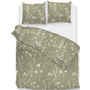 ZO! Home Dekbedovertrek Yarrow Groen - Flanel