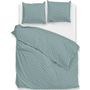 ZO! Home Dekbedovertrek Linea-di-Satinado Drizzle Groen - Katoensatijn