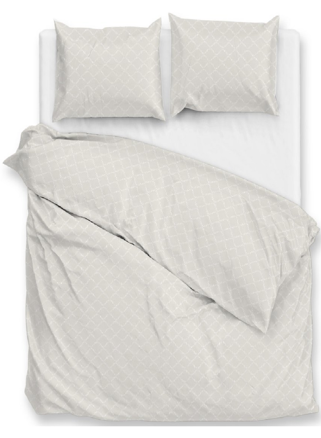 Dekbedovertrek Linea-di-Satinado Creme - Katoensatijn