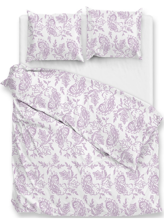 Dekbedovertrek Indiana Roze - Percale Katoen