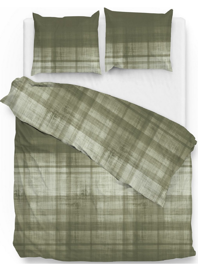 Dekbedovertrek Marley Groen - Flanel