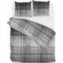 ZO! Home Dekbedovertrek Marley Antraciet - Flanel