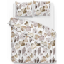 ZO! Home Dekbedovertrek Miriam Creme - Flanel