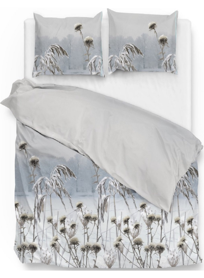 ZO! Home Dekbedovertrek Nashwa Blauw - Flanel
