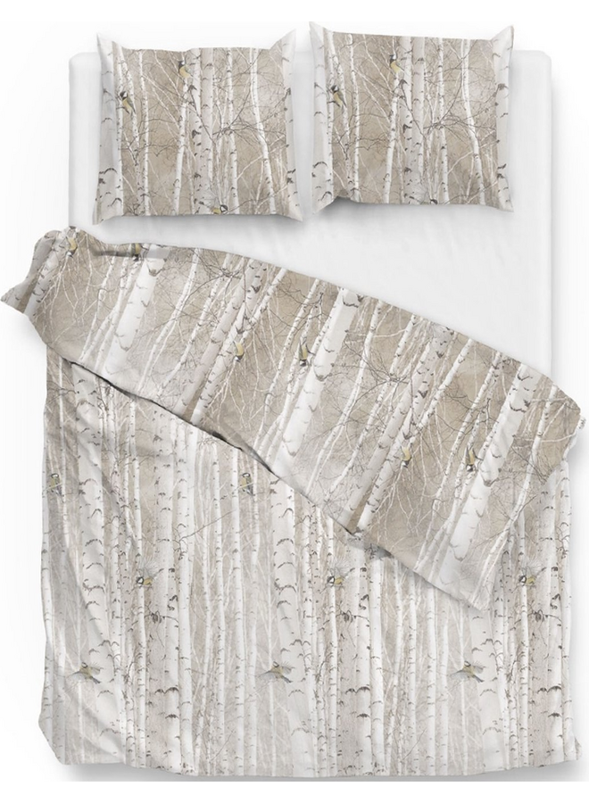 ZO! Home Dekbedovertrek Ihime Naturel - Flanel