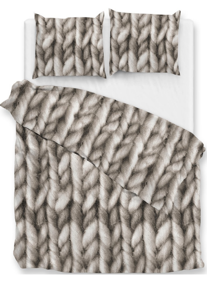 Dekbedovertrek Merino Naturel -  Flanel