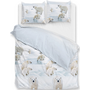 ZO! Home Dekbedovertrek Polare Blauw - Flanel