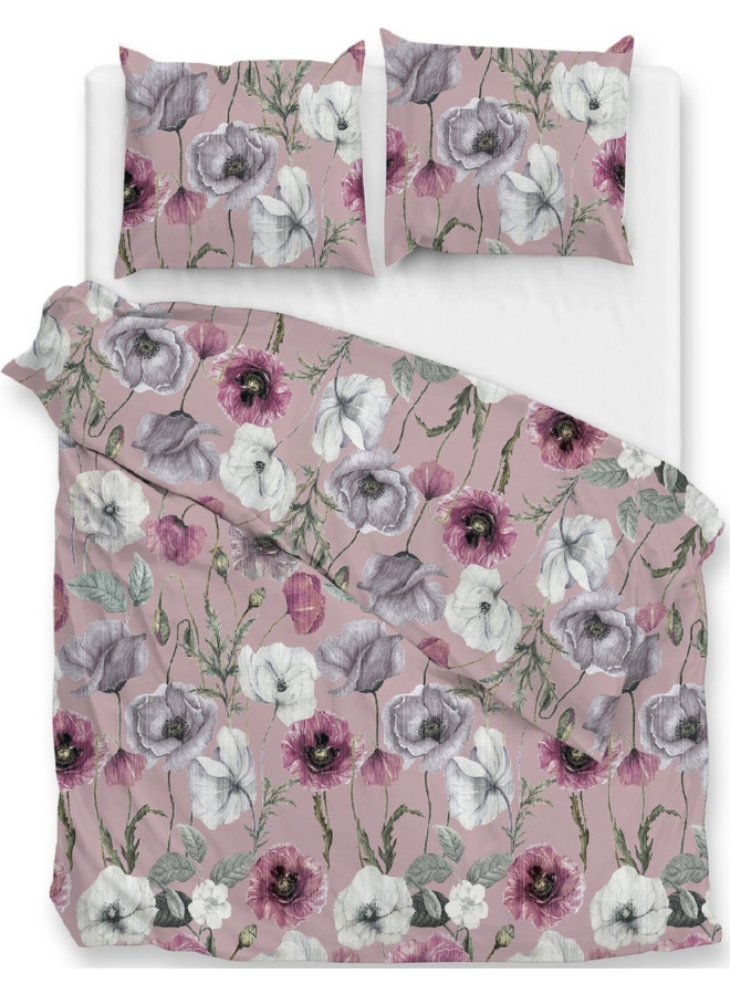 Dekbedovertrek Gioia Roze - Flanel