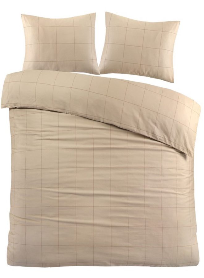 Dekbedovertrek Cadiz Taupe - Tencel