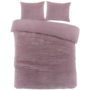 Papillon Dekbedovertrek Dorit Roze - Teddystof