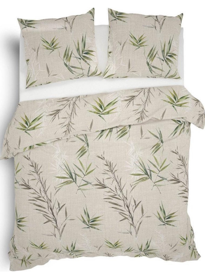 Heckett & Lane Dekbedovertrek Sami Groen - Flanel