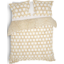 Heckett & Lane Dekbedovertrek Inaya Beige - Biologisch Katoensatijn