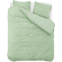 Sleeptime Dekbedovertrek Uni Licht Groen - Teddystof