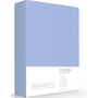 Romanette Hoeslaken Blauw - Flanel
