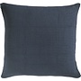 Heckett & Lane Kussenslopen Wafel Donkerblauw - Set Van 2 - Katoen