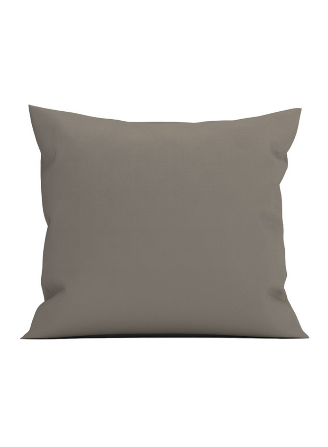 Heckett & Lane Kussenslopen Elementi Taupe - Set Van 2 - Katoensatijn