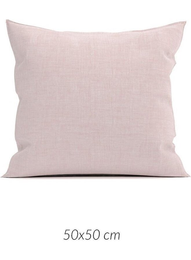 ZO! Home Sierkussenhoezen Lino (Set van 2) Shell Roze - 25x90 - Katoen