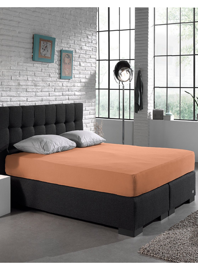 Dreamhouse Hoeslaken Pastel Oranje - Dubbel Jersey