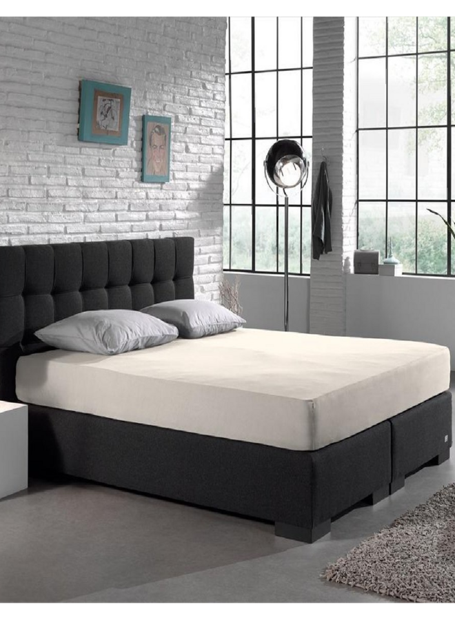 Dreamhouse Hoeslaken Creme - Dubbel Jersey