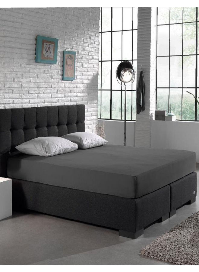 Dreamhouse Hoeslaken Antraciet - Dubbel Jersey