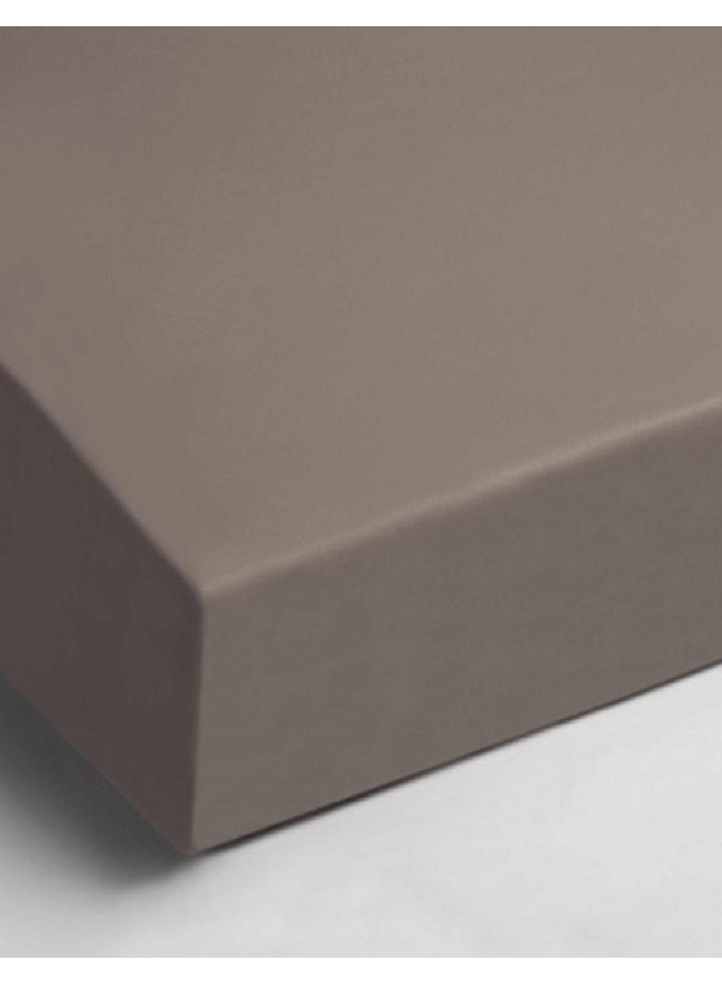 Papillon Hoeslaken Taupe - Velours
