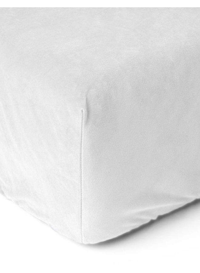 Sleeptime Hoeslaken Wit - Velvet