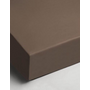Papillon Hoeslaken Taupe - Katoensatijn