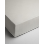 Papillon Hoeslaken Creme - Katoensatijn