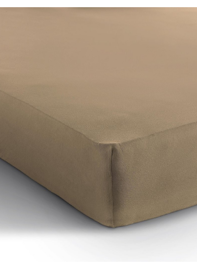 Dreamhouse Hoeslaken Extra Lang Taupe - Jersey
