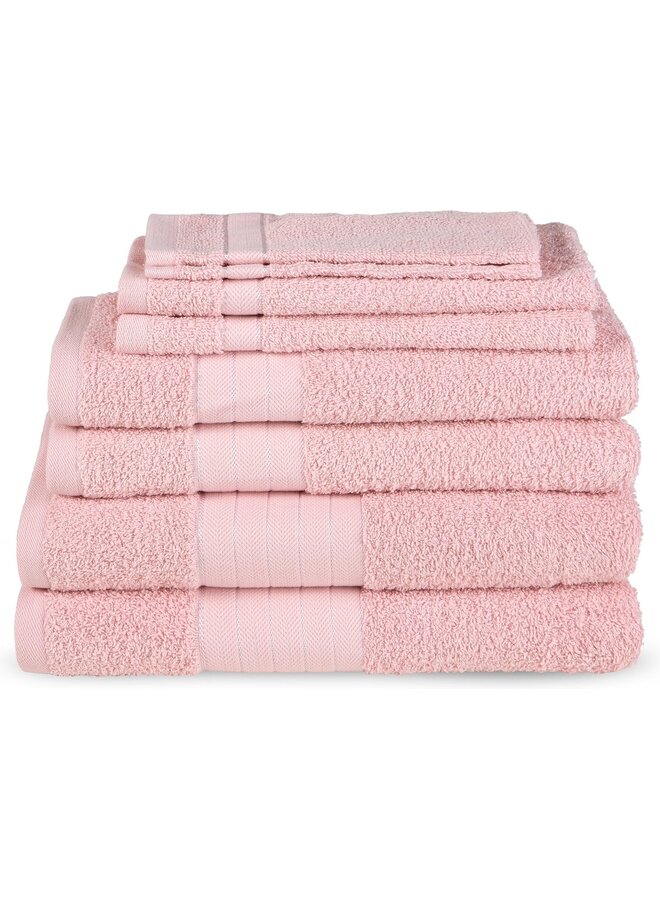 Badtextiel Roze - Badstof Katoen