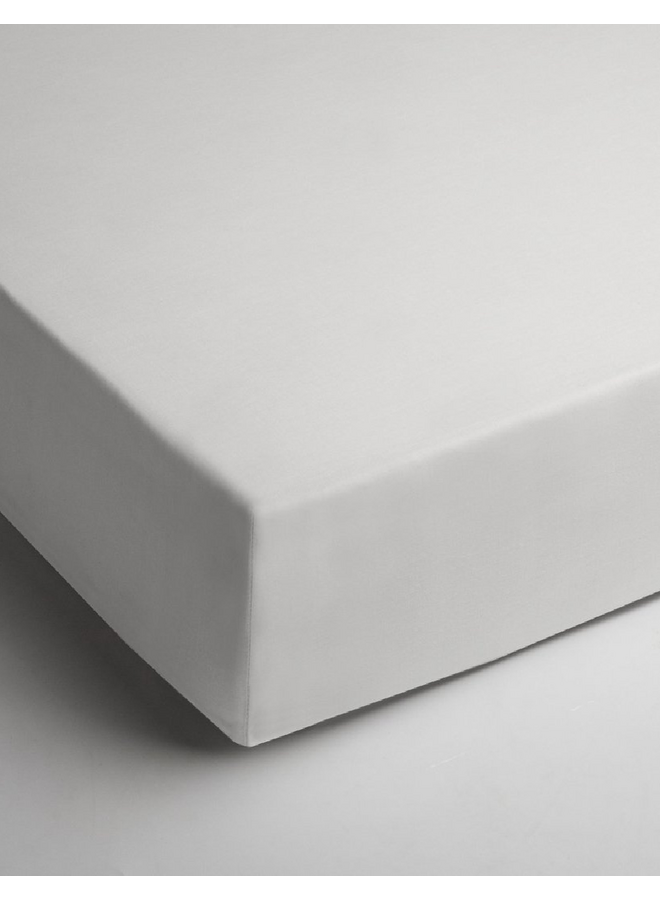 Papillon Hoeslaken Wit - Percale Katoen