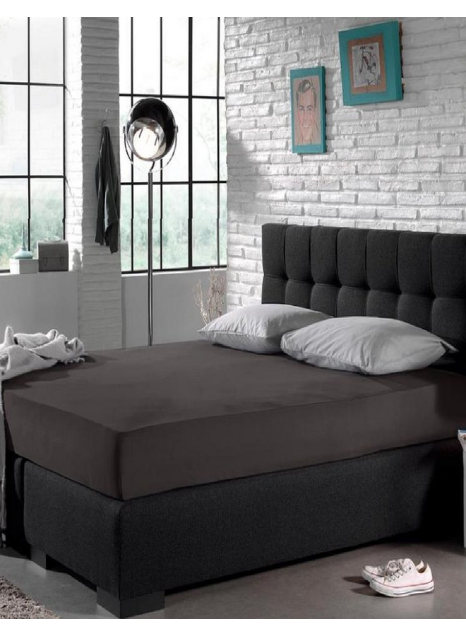 Sleeptime Hoeslaken Hotel Antraciet - Katoen/Polyester