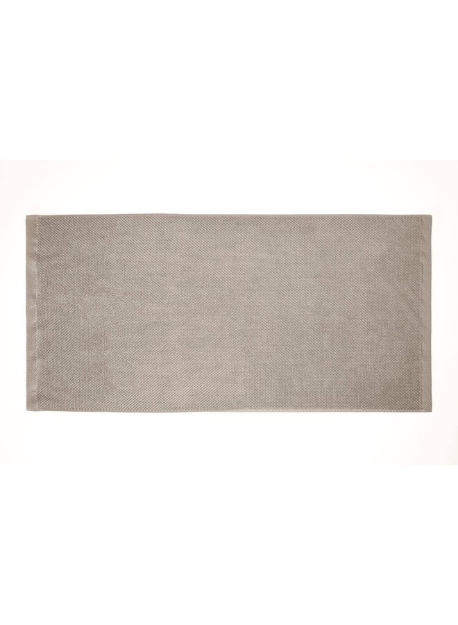 Heckett & Lane Badtextiel Grant Taupe - Badstof Katoen