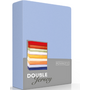 Romanette Hoeslaken Blauw - Dubbel Jersey