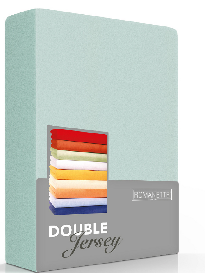 Romanette Hoeslaken Groen - Dubbel Jersey