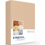 Romanette Hoeslaken Zand - Stretch Flanel