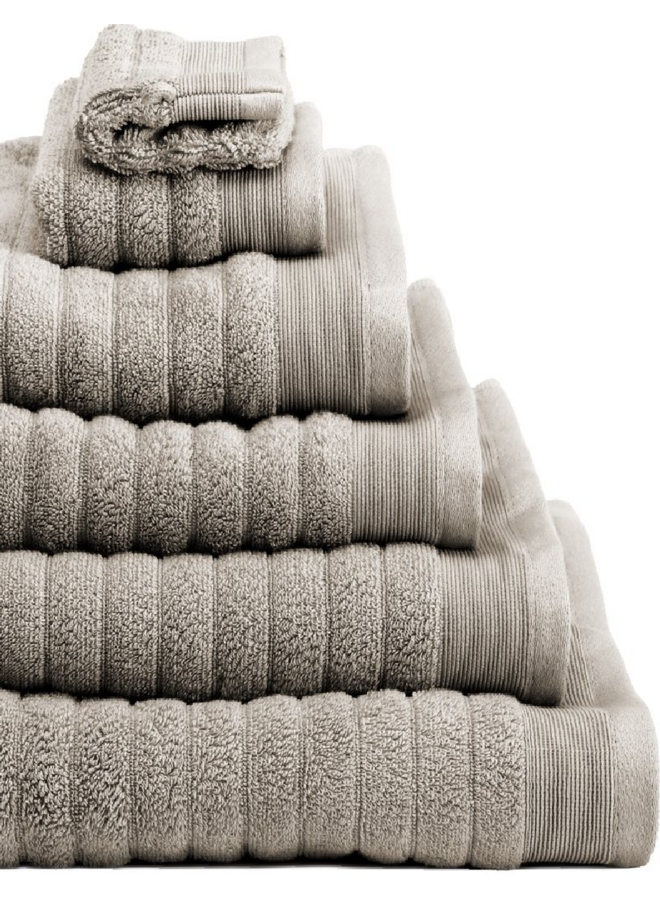 Heckett & Lane Badtextiel Prestige Taupe  - Badstof Katoen