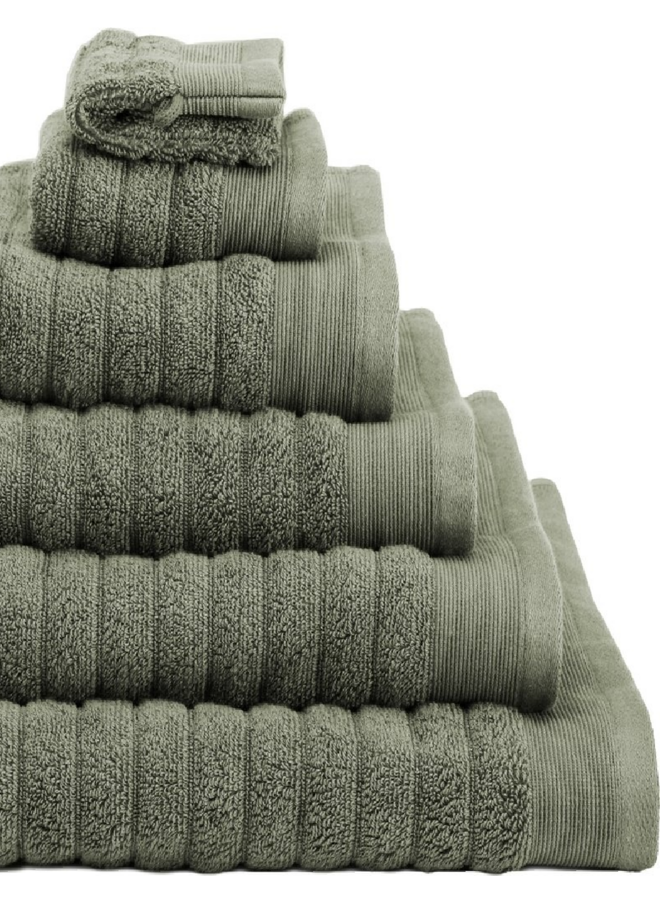 Heckett & Lane Badtextiel Prestige Groen - Badstof Katoen
