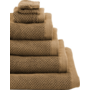 Heckett & Lane Badtextiel Grant Cognac Bruin - Badstof Katoen