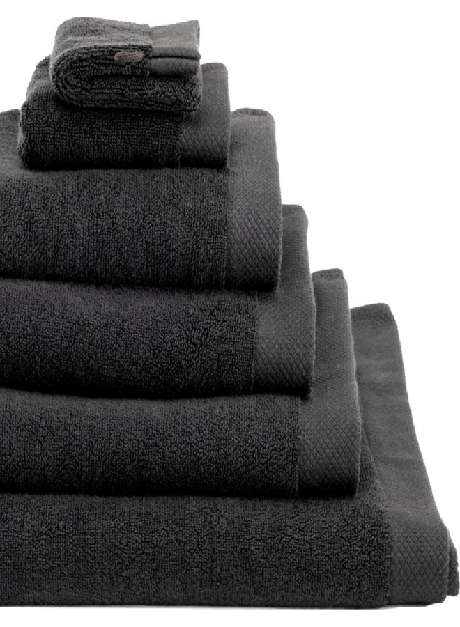 Heckett & Lane Badtextiel Premium Zwart - Badstof Katoen