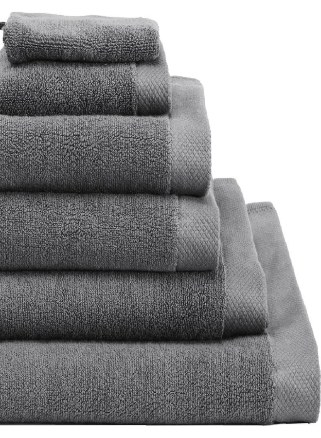 Heckett & Lane Badtextiel Premium Antraciet - Badstof Katoen