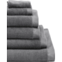 Heckett & Lane Badtextiel Premium Antraciet - Badstof Katoen