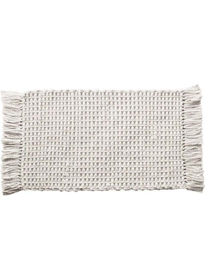 Heckett & Lane Badmat Madras Creme - Katoen/Polyester