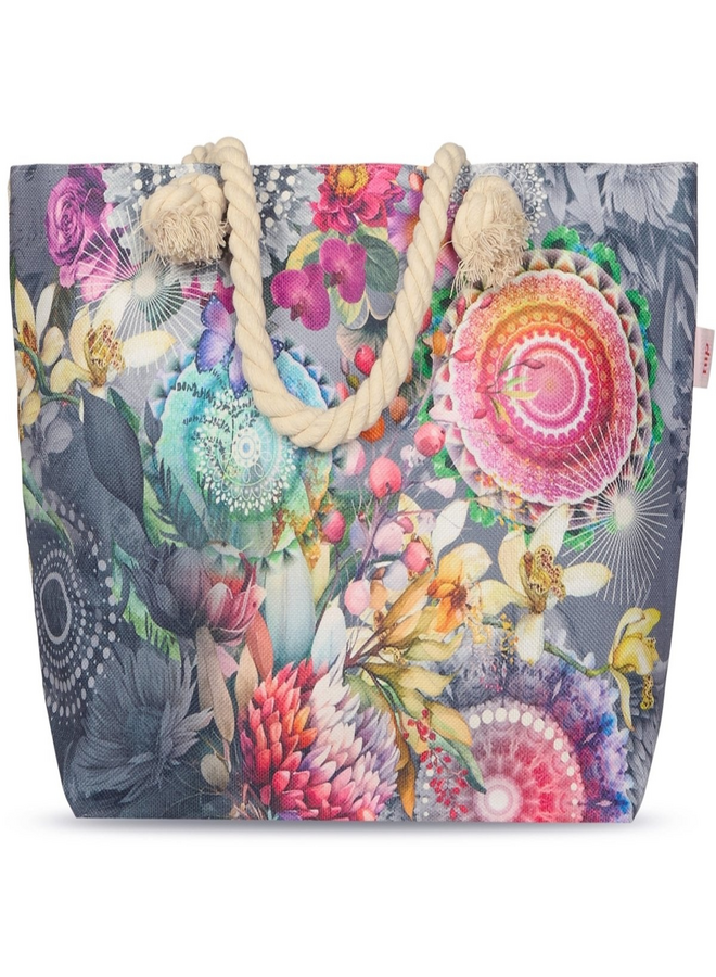 HIP Strandtas Olinga Grijs - Polyester