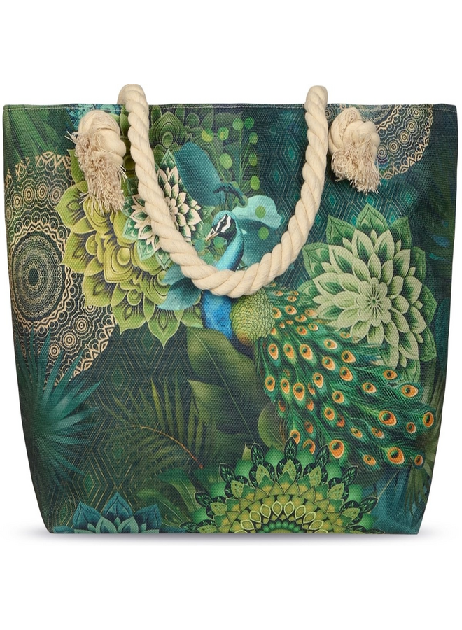 HIP Strandtas Agatha Groen - Polyester